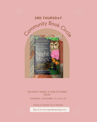 3rd Thursday Community Book Circle-November 21-5:30-6:30pm